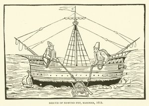 Edmund Pet tengerész megmentése, 1613 alkotó: English School